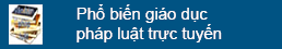 Phổ biến giáo dục pháp luật trực tuyến